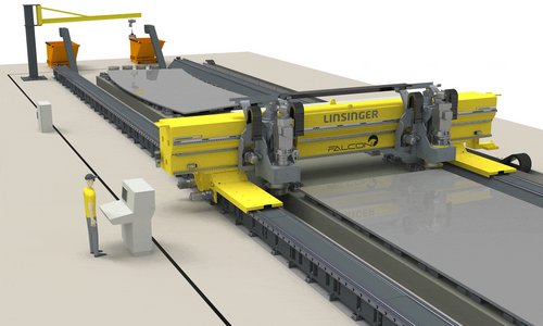FALCON – 4-Seiten-Blechkantenfräsmaschine
